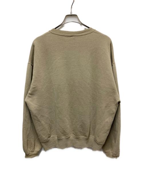 RUSSELL ATHLETIC（ラッセルアスレチック）RUSSELL ATHLETIC (ラッセルアスレチック) 前Vプレーンスウェット ベージュ サイズ:Lの古着・服飾アイテム
