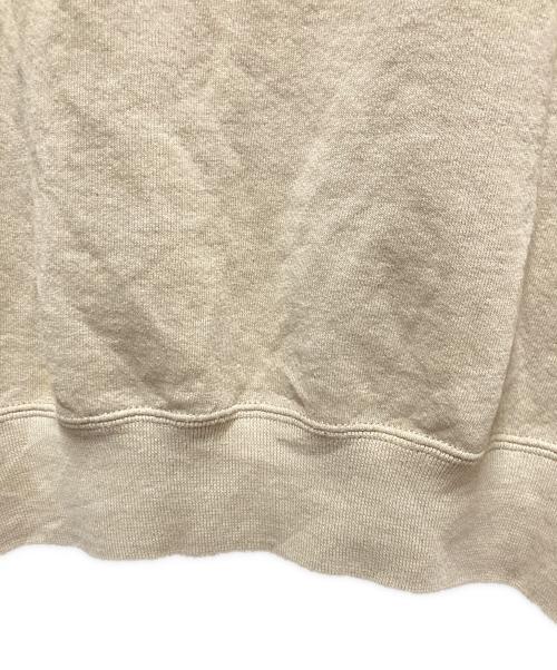 RUSSELL ATHLETIC（ラッセルアスレチック）RUSSELL ATHLETIC (ラッセルアスレチック) 前Vプレーンスウェット ベージュ サイズ:Lの古着・服飾アイテム