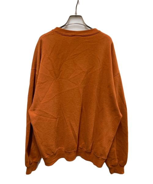 RUSSELL ATHLETIC（ラッセルアスレチック）RUSSELL ATHLETIC (ラッセルアスレチック) 前Vプレーンスウェット オレンジ サイズ:	SIZE XLの古着・服飾アイテム