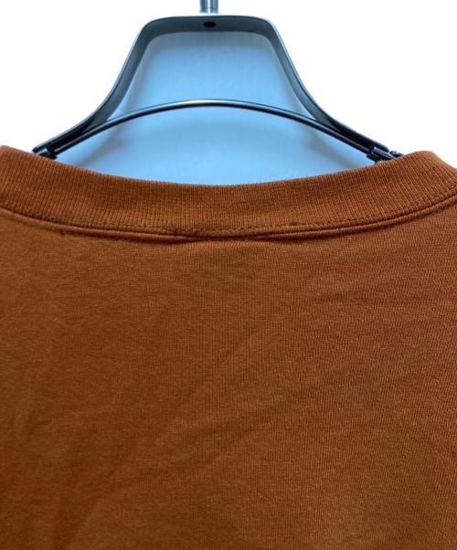 RUSSELL ATHLETIC（ラッセルアスレチック）RUSSELL ATHLETIC (ラッセルアスレチック) 前Vプレーンスウェット オレンジ サイズ:	SIZE XLの古着・服飾アイテム