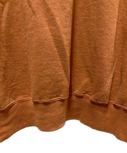 RUSSELL ATHLETIC（ラッセルアスレチック）RUSSELL ATHLETIC (ラッセルアスレチック) 前Vプレーンスウェット オレンジ サイズ:	SIZE XLの古着・服飾アイテム