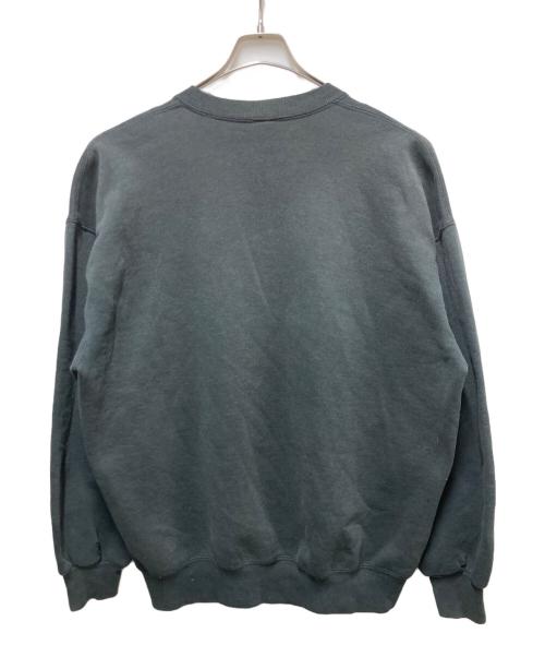 RUSSELL ATHLETIC（ラッセルアスレチック）RUSSELL ATHLETIC (ラッセルアスレチック) 前Vプレーンスウェット ブラック サイズ:XLの古着・服飾アイテム