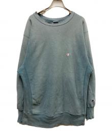 Champion（チャンピオン）の古着「90s 目付きREVERSE WEAVE」｜グリーン