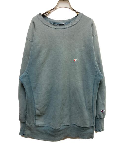 Champion（チャンピオン）Champion (チャンピオン) 90s 目付きREVERSE WEAVE グリーン サイズ:XLの古着・服飾アイテム