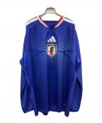 adidasアディダス）の古着「サッカー日本代表 2026 ホーム レプリカ ユニフォーム 長袖」｜ブルー
