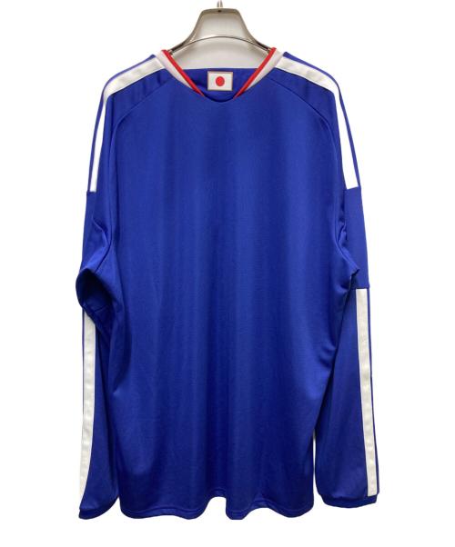 adidas（アディダス）adidas (アディダス) サッカー日本代表 2026 ホーム レプリカ ユニフォーム 長袖 ブルー サイズ:５XLの古着・服飾アイテム