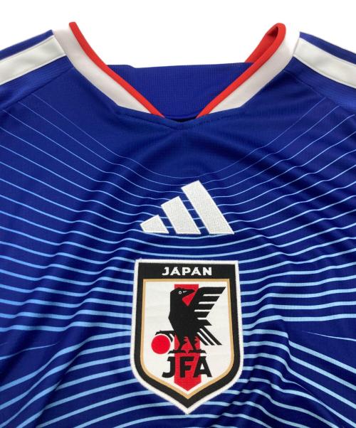adidas（アディダス）adidas (アディダス) サッカー日本代表 2026 ホーム レプリカ ユニフォーム 長袖 ブルー サイズ:５XLの古着・服飾アイテム