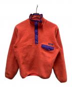 Patagoniaパタゴニア）の古着「90s Synchilla Snap-T」｜サーモンピンク