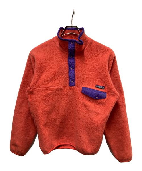 Patagonia（パタゴニア）Patagonia (パタゴニア) 90s Synchilla Snap-T サーモンピンク サイズ:Sの古着・服飾アイテム
