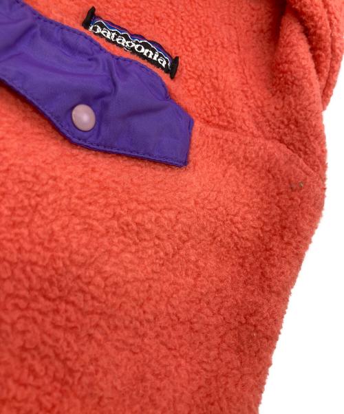 Patagonia（パタゴニア）Patagonia (パタゴニア) 90s Synchilla Snap-T サーモンピンク サイズ:Sの古着・服飾アイテム