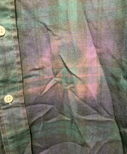 POLO RALPH LAUREN（ポロ・ラルフローレン）POLO RALPH LAUREN (ポロ・ラルフローレン) ブラックウォッチチェックシャツ ネイビー×グリーン サイズ:Mの古着・服飾アイテム