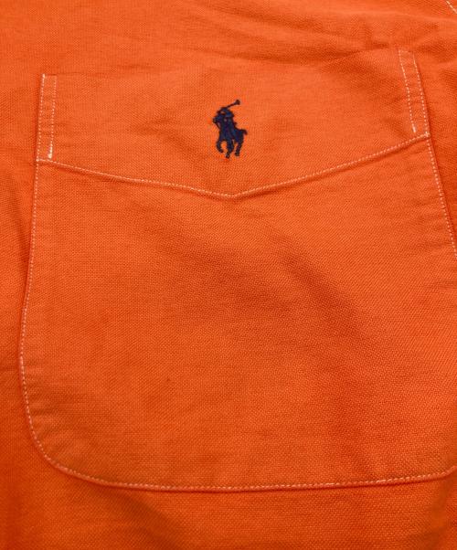 POLO RALPH LAUREN（ポロ・ラルフローレン）POLO RALPH LAUREN (ポロ・ラルフローレン) BIG SHIRT ボタンダウンシャツ オレンジ サイズ:Mの古着・服飾アイテム