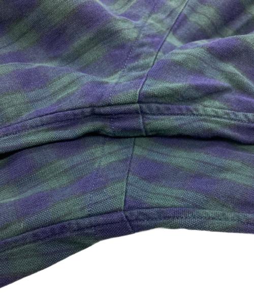 POLO RALPH LAUREN（ポロ・ラルフローレン）POLO RALPH LAUREN (ポロ・ラルフローレン) ブラックウォッチチェックシャツ グリーン×ネイビー サイズ:Mの古着・服飾アイテム