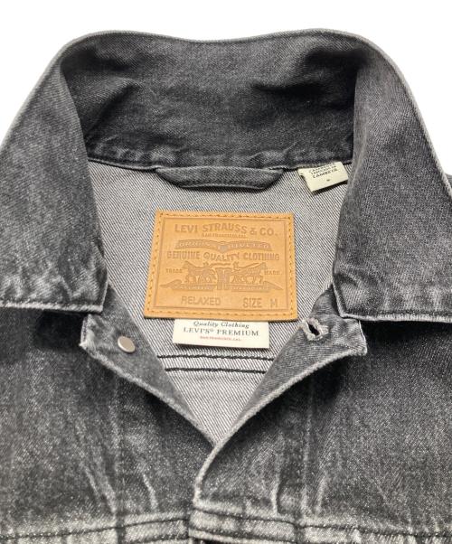 LEVI'S PReMIUM（リーバイス プレミアム）LEVI'S PReMIUM (リーバイス プレミアム) TYPEⅠトラッカージャケット ブラック サイズ:Mの古着・服飾アイテム