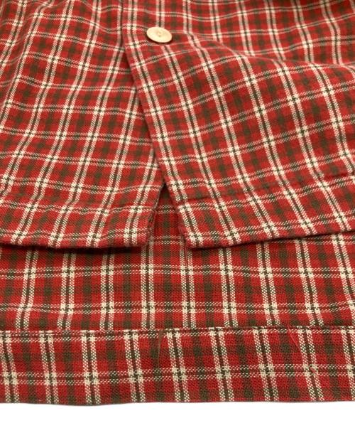 RRL（ダブルアールエル）RRL (ダブルアールエル) 90sオープンカラーシャツ オレンジ サイズ:Mの古着・服飾アイテム
