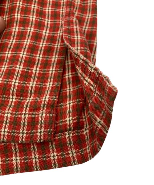 RRL（ダブルアールエル）RRL (ダブルアールエル) 90sオープンカラーシャツ オレンジ サイズ:Mの古着・服飾アイテム