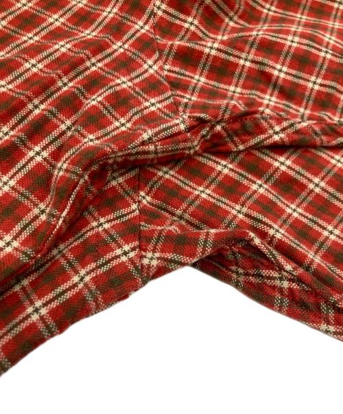 RRL（ダブルアールエル）RRL (ダブルアールエル) 90sオープンカラーシャツ オレンジ サイズ:Mの古着・服飾アイテム