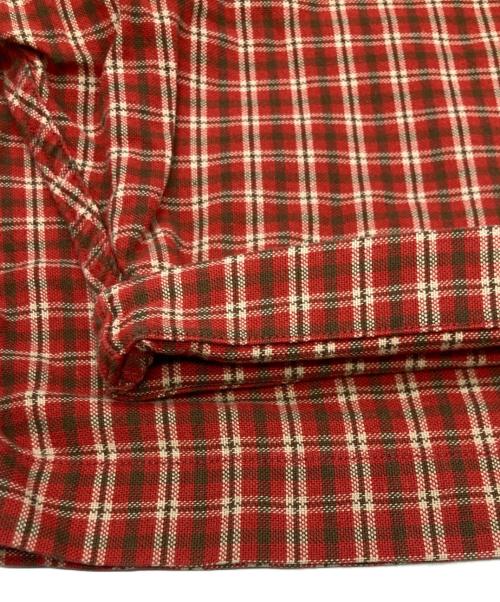 RRL（ダブルアールエル）RRL (ダブルアールエル) 90sオープンカラーシャツ オレンジ サイズ:Mの古着・服飾アイテム