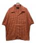 RRL（ダブルアールエル）の古着「90sオープンカラーシャツ」｜オレンジ
