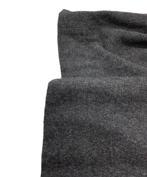 YOKE（ヨーク）YOKE (ヨーク) レーヨンウールオンブレプレイドイージーパンツ グレー サイズ:2の古着・服飾アイテム