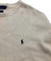 中古・古着 POLO RALPH LAUREN (ポロ・ラルフローレン) コットンニット ベージュ サイズ:XXL：6000円