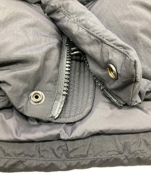 DIESEL（ディーゼル）DIESEL (ディーゼル) フード付きダウンベスト ブラック サイズ:44の古着・服飾アイテム