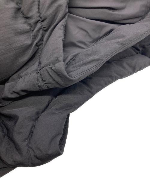 DIESEL（ディーゼル）DIESEL (ディーゼル) フード付きダウンベスト ブラック サイズ:44の古着・服飾アイテム