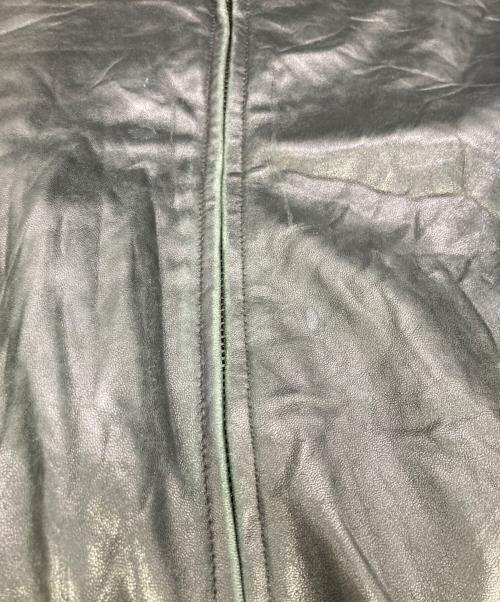 DOCKERS（ドッカーズ）DOCKERS (ドッカーズ) レザージャケット ブラック サイズ:Lの古着・服飾アイテム