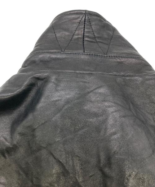 DOCKERS（ドッカーズ）DOCKERS (ドッカーズ) レザージャケット ブラック サイズ:Lの古着・服飾アイテム