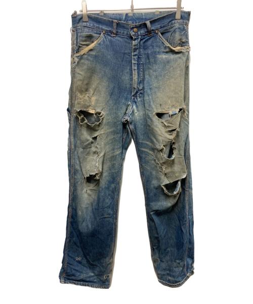 big mac（ビッグマック）big mac (ビッグマック) Denim Painter Pants インディゴ サイズ:表記無しの古着・服飾アイテム