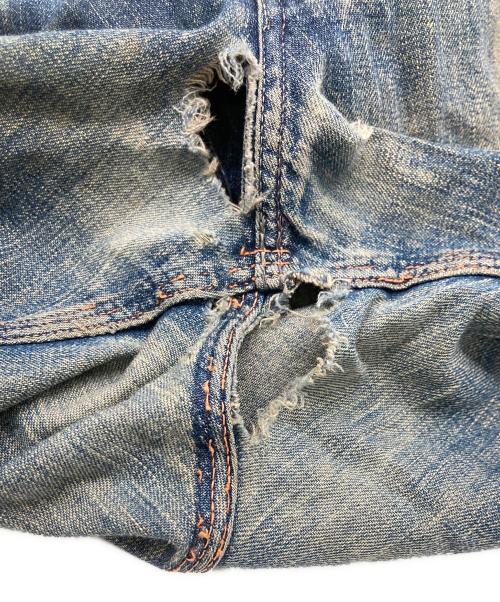 big mac（ビッグマック）big mac (ビッグマック) Denim Painter Pants インディゴ サイズ:表記無しの古着・服飾アイテム