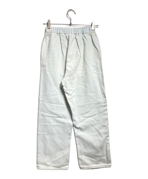 MM6 Maison Margiela（エムエムシックスメゾンマルジェラ）MM6 Maison Margiela (エムエムシックスメゾンマルジェラ) イージーデニムパンツ/Easy Denim Pants スカイブルー サイズ:36の古着・服飾アイテム
