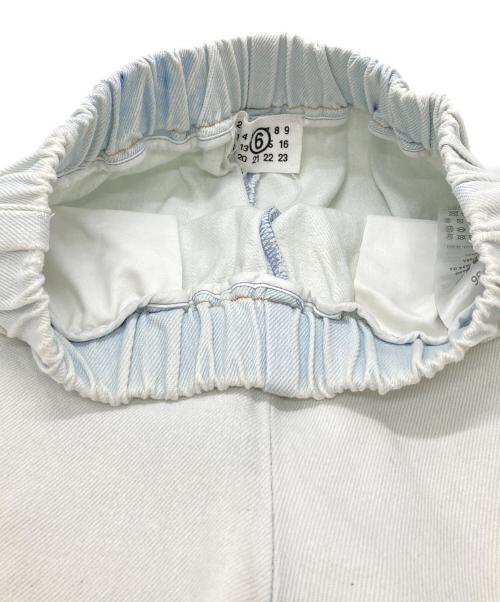 MM6 Maison Margiela（エムエムシックスメゾンマルジェラ）MM6 Maison Margiela (エムエムシックスメゾンマルジェラ) イージーデニムパンツ/Easy Denim Pants スカイブルー サイズ:36の古着・服飾アイテム