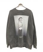 RADIOEVAラヂオエヴァ）の古着「VINTAGE ILLUSTRATION Sweat」｜グレー