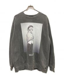 RADIOEVA（ラヂオエヴァ）の古着「VINTAGE ILLUSTRATION Sweat」｜グレー