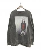 RADIOEVAラヂオエヴァ）の古着「VINTAGE ILLUSTRATION Sweat」｜グレー