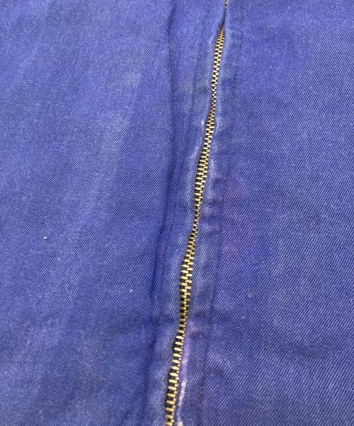 MIGHTY-MAC（マイティーマック）MIGHTY-MAC (マイティーマック) 裏地付きギャバジャン ネイビー サイズ:不明の古着・服飾アイテム