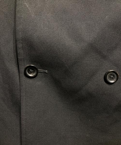 Graphpaper（グラフペーパー）Graphpaper (グラフペーパー) Scale Off Wool Double Jacket/スケールオフウールダブルジャケット ブラック サイズ:3の古着・服飾アイテム