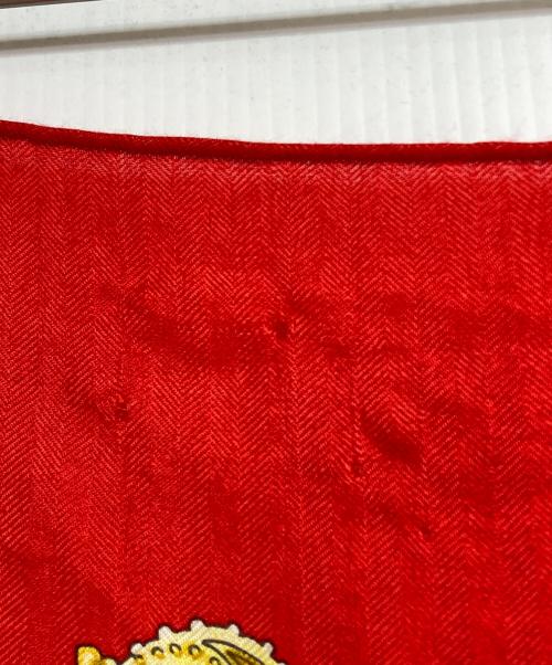HERMES（エルメス）HERMES (エルメス) カレ140 CAVALCADOUR レッドの古着・服飾アイテム