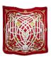 HERMES (エルメス) カレ140 CAVALCADOUR レッド：90000円