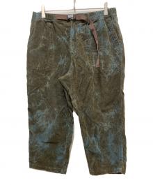 Varde77（バルデセブンティセブン）の古着「TIE DYE CORDUROY EASY PANTS」｜ブラウン