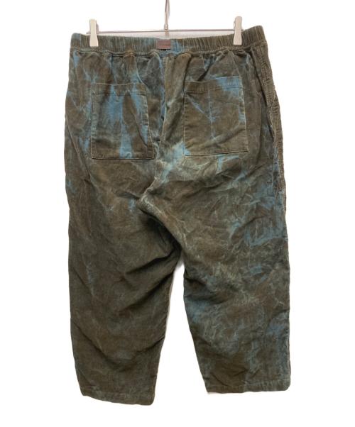 Varde77（バルデセブンティセブン）Varde77 (バルデセブンティセブン) TIE DYE CORDUROY EASY PANTS ブラウン サイズ:ONE SIZEの古着・服飾アイテム