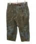 Varde77（バルデセブンティセブン）の古着「TIE DYE CORDUROY EASY PANTS」｜ブラウン