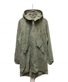 US ARMY（ユーエスアーミー）の古着「80s night desert camo fishtail hoodie」｜オリーブ