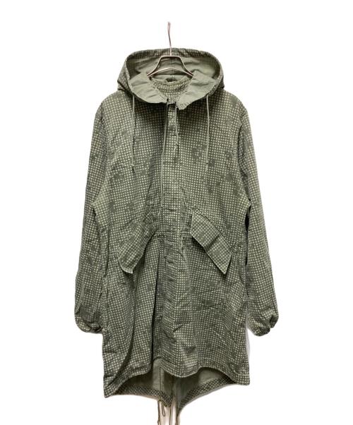 US ARMY（ユーエスアーミー）US ARMY (ユーエスアーミー) 80s night desert camo fishtail hoodie オリーブ サイズ:Mの古着・服飾アイテム