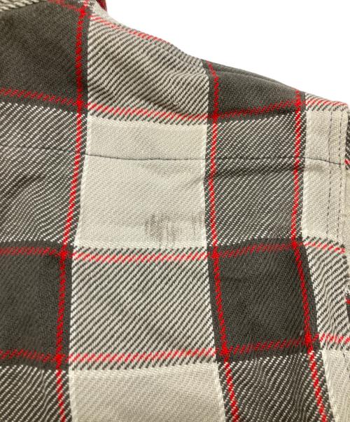 Sears（シアーズ）Sears (シアーズ) 60s ヘビ-ネルシャツ グレー サイズ:SIZE 15-15 1/2(肩幅47・身幅57・着丈70)の古着・服飾アイテム