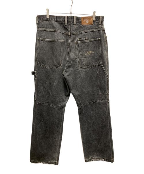 ROCA WEAR（ロカウェア）ROCA WEAR (ロカウェア) ブラックデニムペインターパンツ グレー サイズ:	SIZE 34の古着・服飾アイテム