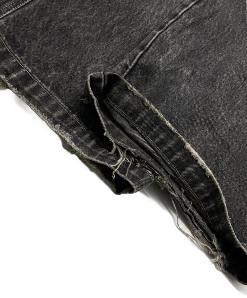 ROCA WEAR（ロカウェア）ROCA WEAR (ロカウェア) ブラックデニムペインターパンツ グレー サイズ:	SIZE 34の古着・服飾アイテム