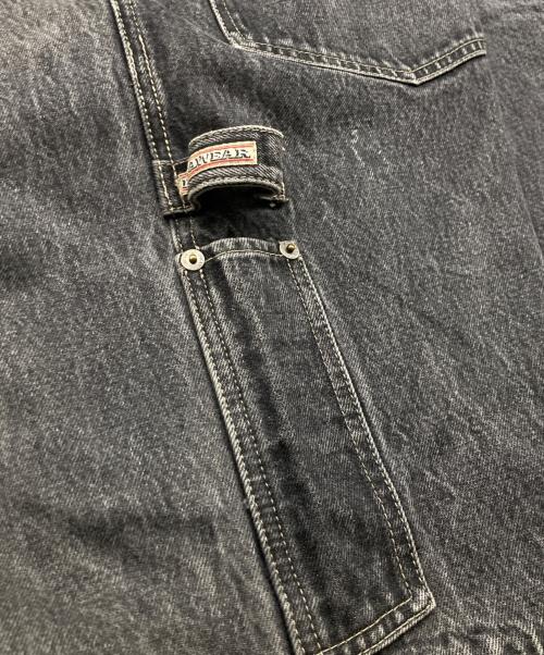 ROCA WEAR（ロカウェア）ROCA WEAR (ロカウェア) ブラックデニムペインターパンツ グレー サイズ:	SIZE 34の古着・服飾アイテム