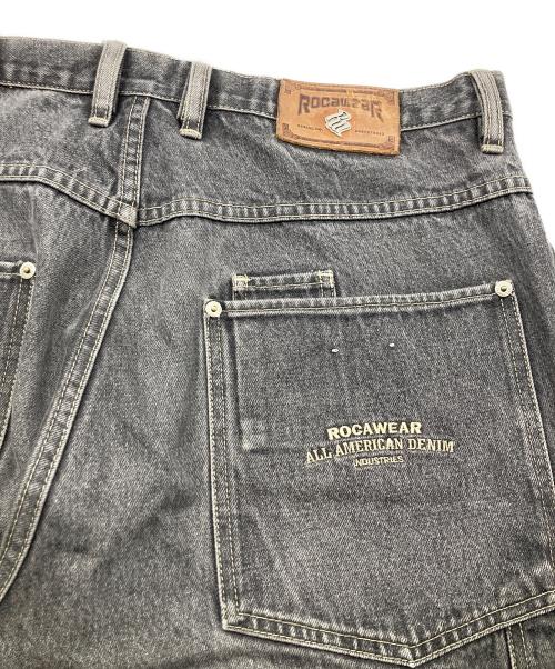 ROCA WEAR（ロカウェア）ROCA WEAR (ロカウェア) ブラックデニムペインターパンツ グレー サイズ:	SIZE 34の古着・服飾アイテム